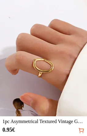 1pc Asymmetrical Textured Vintage...