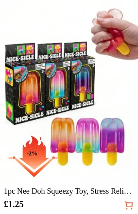 1pc Nee Doh Squeezy Toy Stress...
