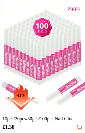 10pcs/20pcs/50pcs/100pcs Nail Glue...