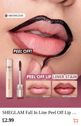 SHEGLAM Fall In Line Peel Off Lip...