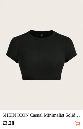 SHEIN ICON Casual Minimalist Solid...