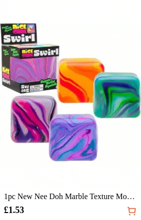 1pc New Nee Doh Marble Texture...