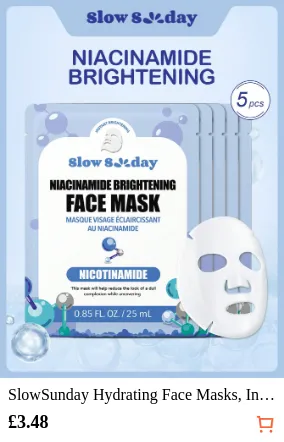 SlowSunday Hydrating Face Masks...
