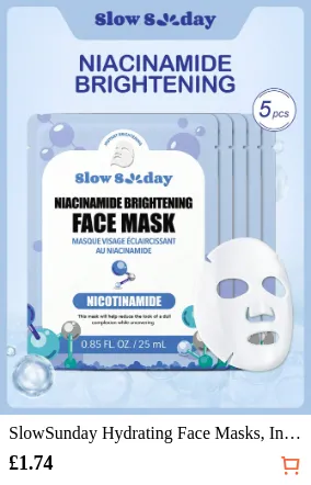 SlowSunday Hydrating Face Masks...