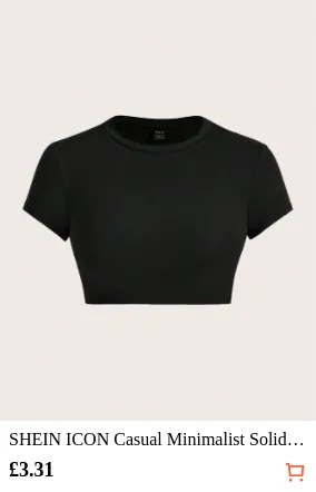 SHEIN ICON Casual Minimalist Solid...