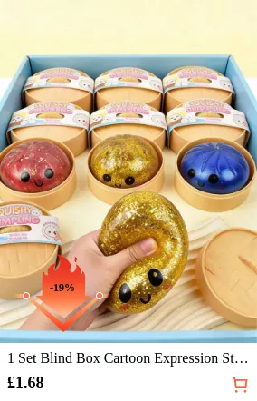 1 Set Blind Box Cartoon Expression...