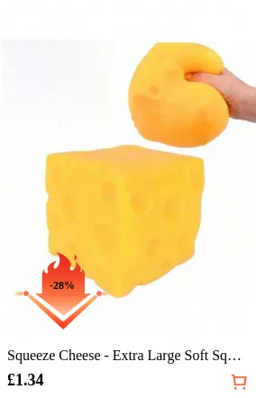 Squeeze Cheese - Extra Large Soft...