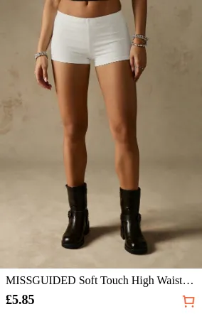 MISSGUIDED Soft Touch High Waisted...