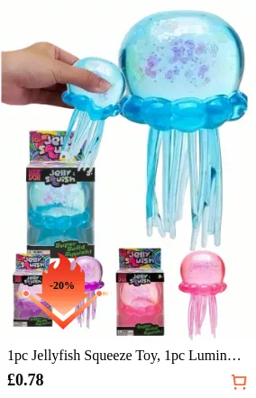1pc Jellyfish Squeeze Toy 1pc...