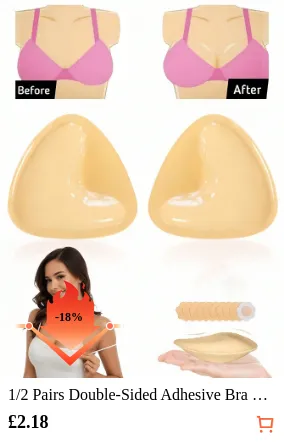 1/2 Pairs Double-Sided Adhesive...