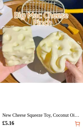 New Cheese Squeeze Toy Coconut Oil...