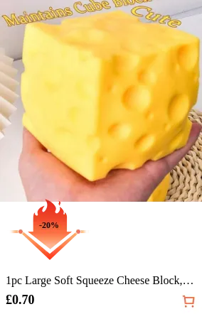 1pc Large Soft Squeeze Cheese...