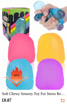 Soft Chewy Sensory Toy For Stress...