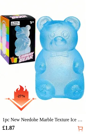 1pc New Needohe Marble Texture Ice...