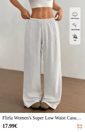 Flirla Women s Super Low Waist...