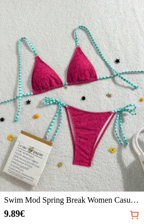 Swim Mod Spring Break Women Casual...