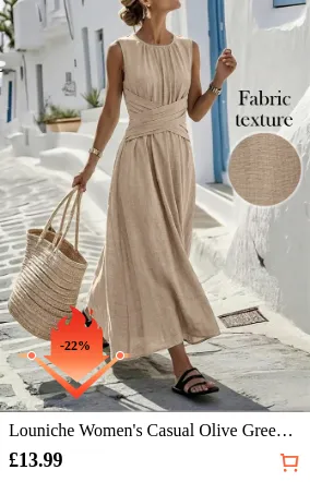 Louniche Women s Casual Olive...