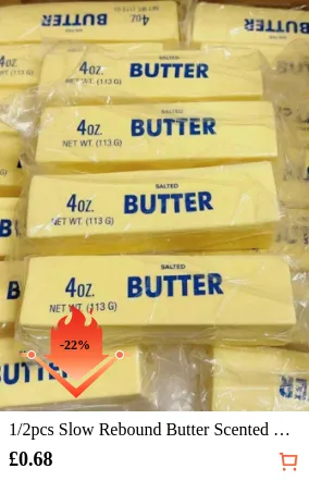 1/2pcs Slow Rebound Butter Scented...