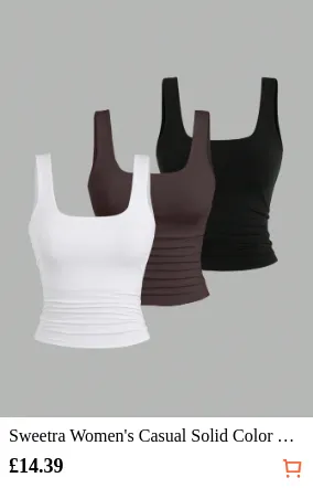 Sweetra Women s Casual Solid Color...