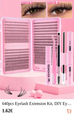 640pcs Eyelash Extension Kit DIY...