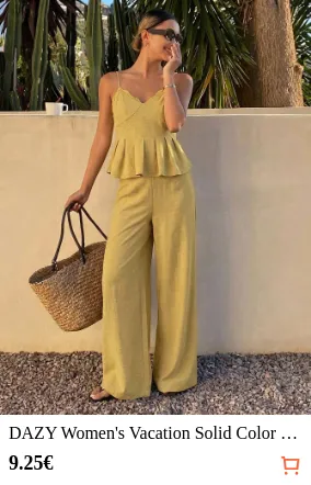 DAZY Women s Vacation Solid Color...