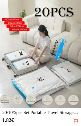 20/10/5pcs Set Portable Travel...