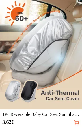 1Pc Reversible Baby Car Seat Sun...