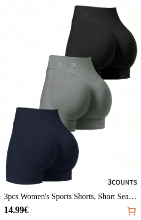 3pcs Women s Sports Shorts Short...