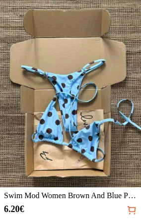 Swim Mod Women Brown And Blue...