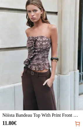 Nöista Bandeau Top With Print...