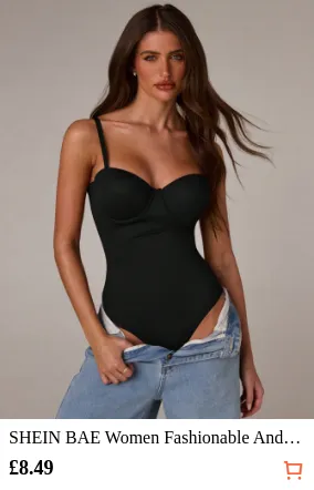 SHEIN BAE Women Fashionable And...