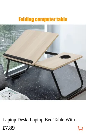 Laptop Desk Laptop Bed Table With...