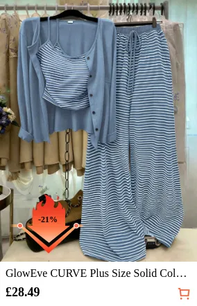 GlowEve CURVE Plus Size Solid...