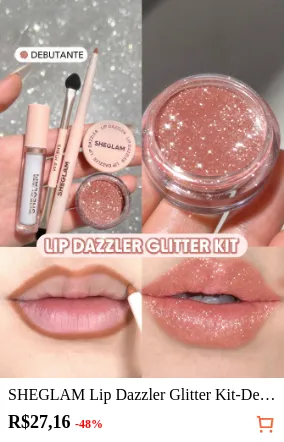 SHEGLAM Lip Dazzler Glitter Kit...