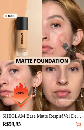 SHEGLAM Base Matte RespiráVel De...