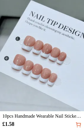 10pcs Handmade Wearable Nail...