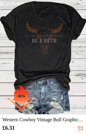 Western Cowboy Vintage Bull Graphic Women Casual Round Neck Short Sleeve T-Shirt Black Summer