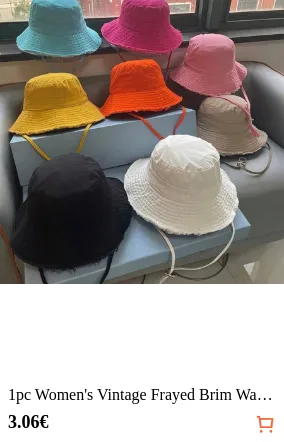 1pc Women s Vintage Frayed Brim...