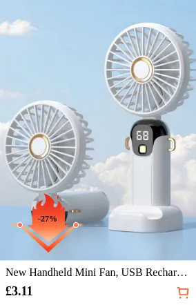 New Handheld Mini Fan USB...