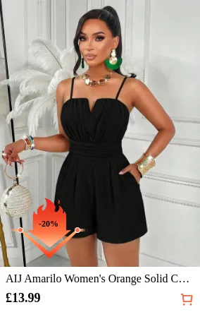 AIJ Amarilo Women s Orange Solid...