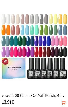 coscelia 30 Colors Gel Nail Polish...