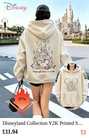 Disneyland Collection Y2K Printed...