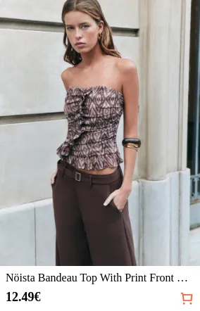 Nöista Bandeau Top With Print...