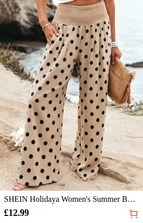 SHEIN Holidaya Women s Summer Boho...
