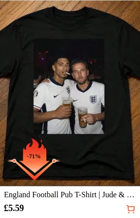 England Football Pub T-Shirt |...