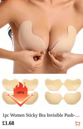 1pc Women Sticky Bra Invisible...