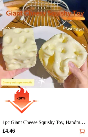 1pc Giant Cheese Squishy Toy...