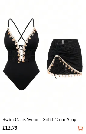 Swim Oasis Women Solid Color...