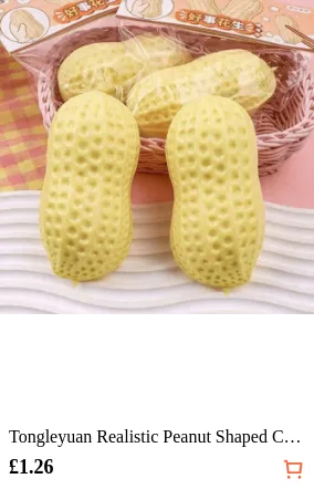 Tongleyuan Realistic Peanut Shaped...