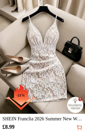 SHEIN Franclia 2026 Summer New...